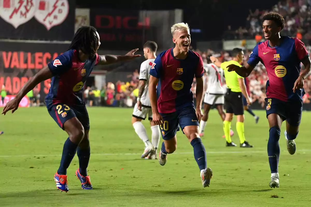 La entrada de Dani Olmo en la segunda mitad cambió el partido