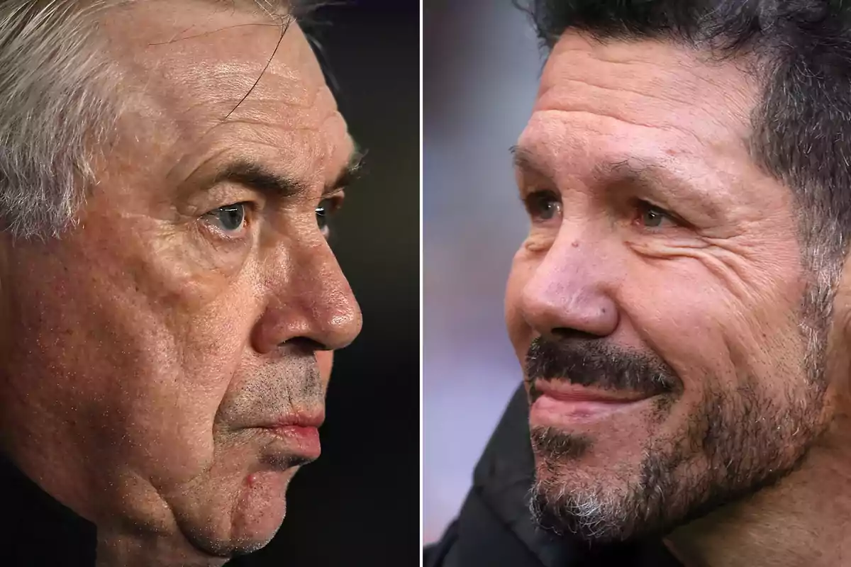 Ancelotti-Simeone, dos maneras muy diferentes de entender el fútbol