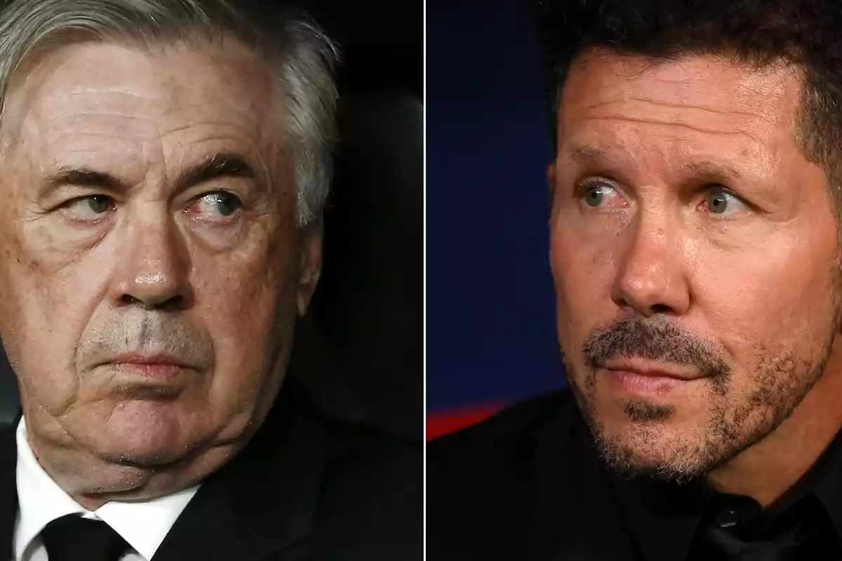 Ancelotti se confiesa admirador de los métodos de Simeone