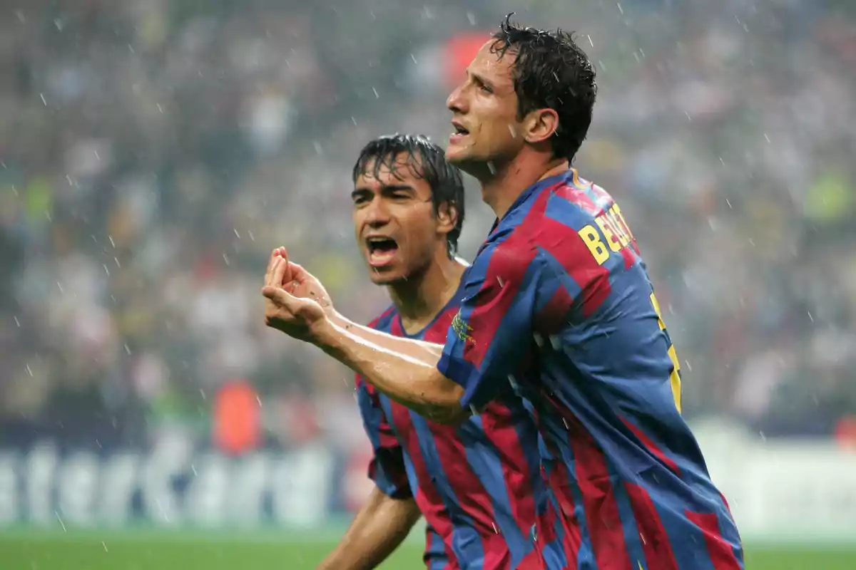 Su gol en París ha metido a Belletti en los libros de historia del Barça Su gol en París ha metido a Belletti en los libros de historia del Barça