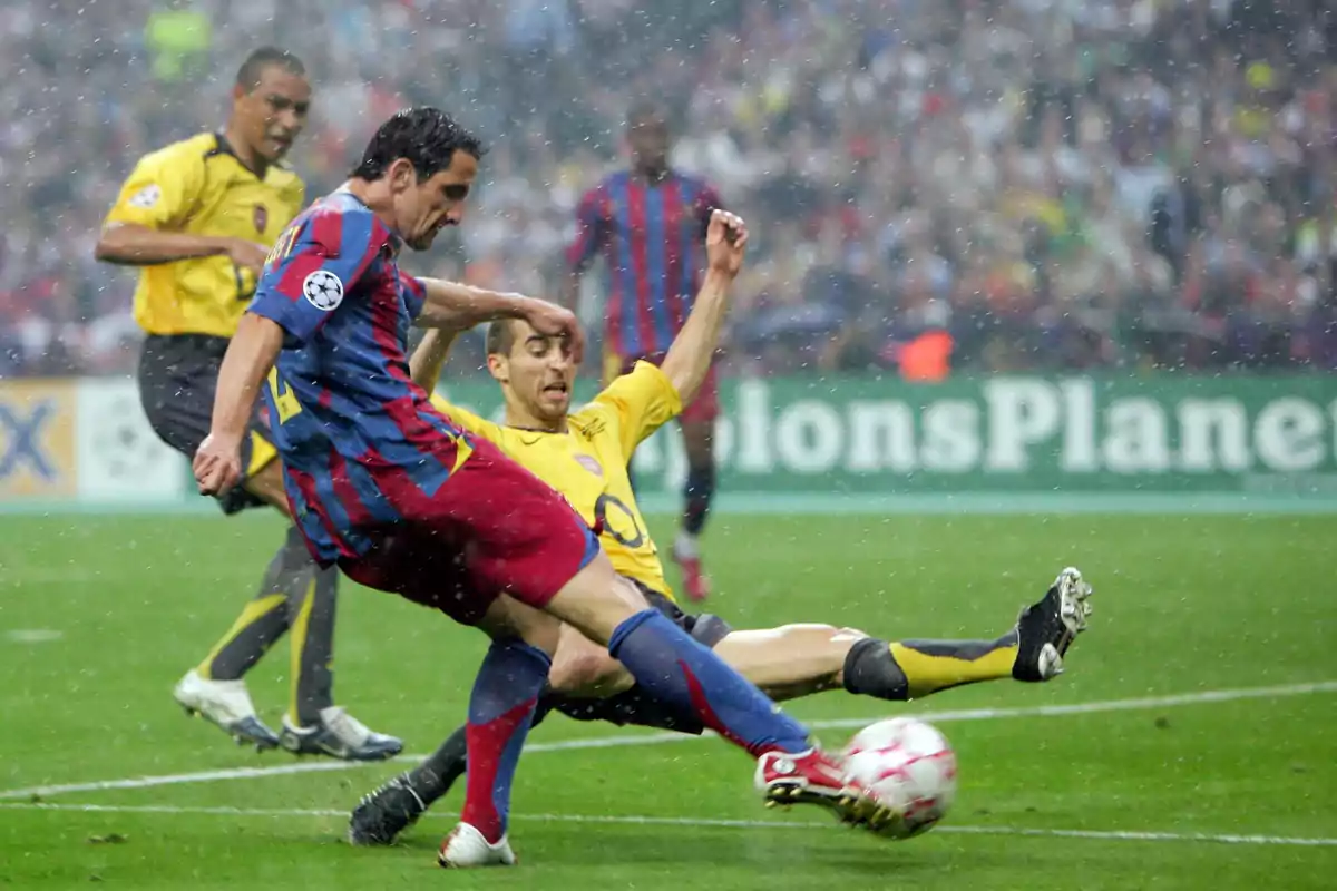 Este gol de Belletti en París le dio al Barça su segunda Champions League ante el Arsenal Este gol de Belletti en París le dio al Barça su segunda Champions League ante el Arsenal