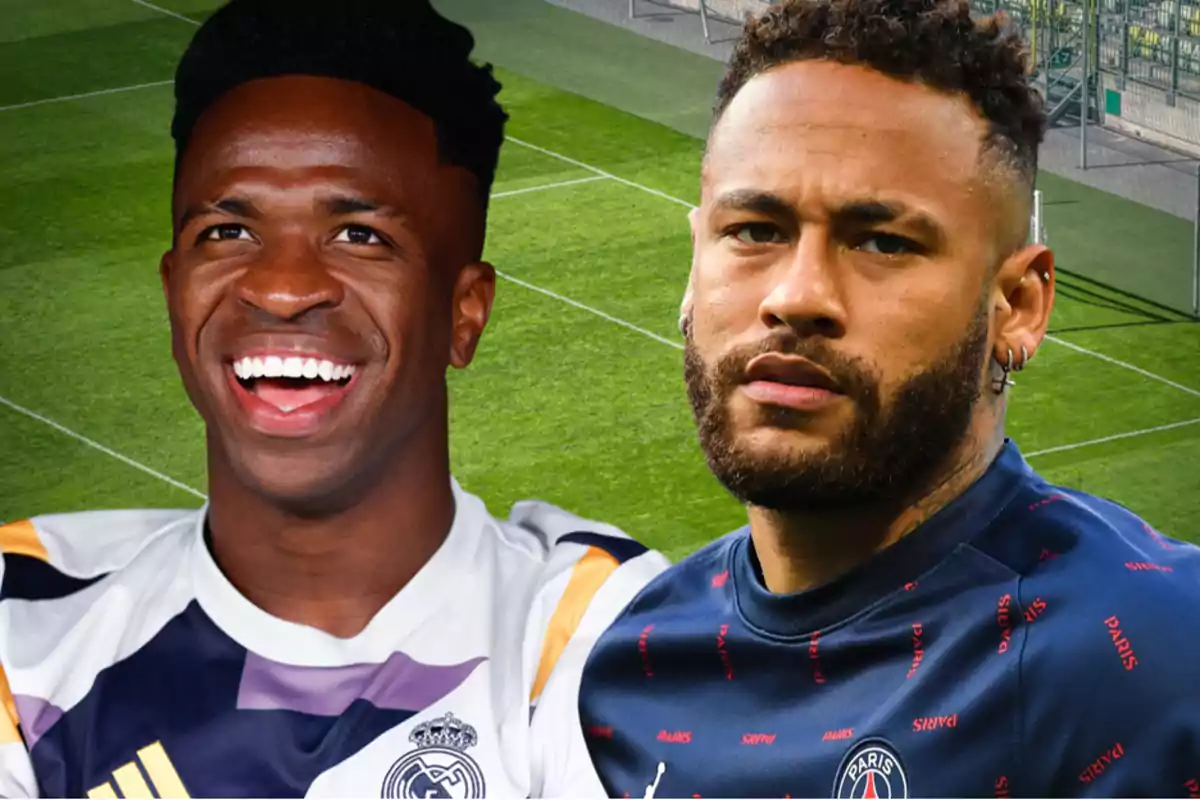 Vinícius Júnior y Neymar